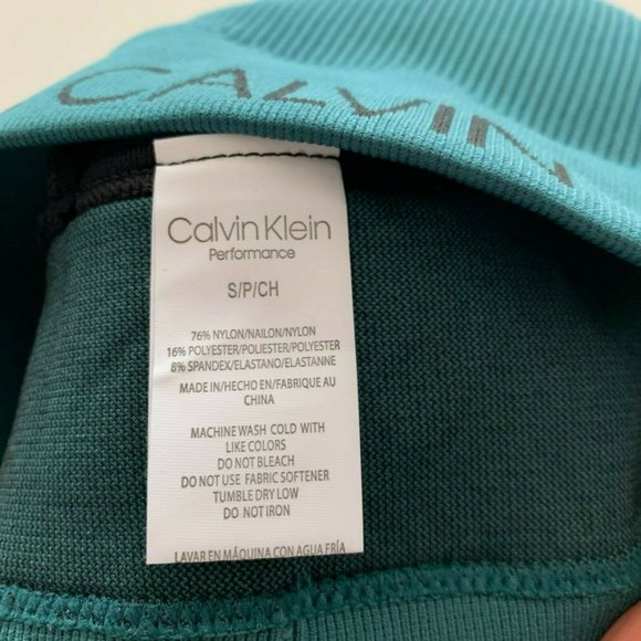 SOLD!NWT! Calvin Klein Performance Sz S Cross-Back - Picture 6 of 6